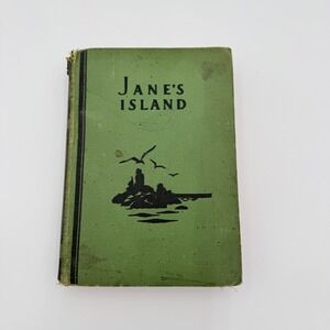 Vintage Jane's Island 1931 Marjorie Hill Allee First Edition Hardcover Book